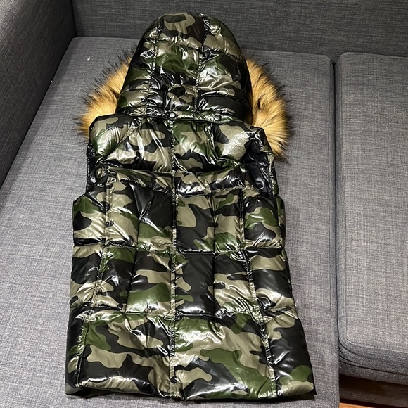 Girls Hoodie Puffer Vest from S13 New York - Picture 7 of 9